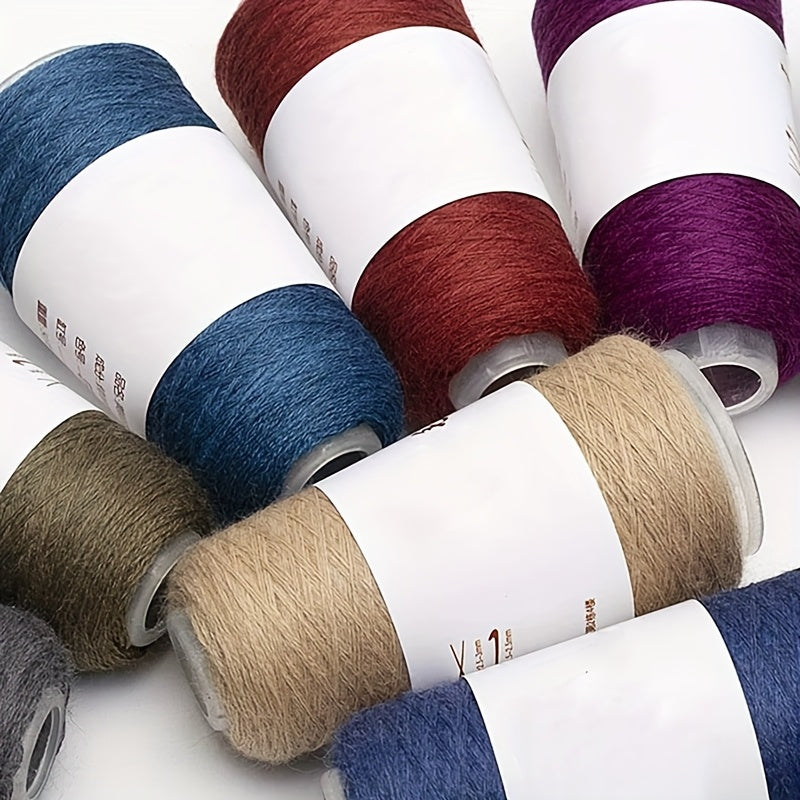 48 Merino Wool Pure Cashmere Wool Yarn Cashmere Fine Yarn Ball Hand Mixed Yarn Handmade DIY Knitted Scarf Crochet Needle Matching Line 1pc 50G Width 2.36inch Height 4.33inch