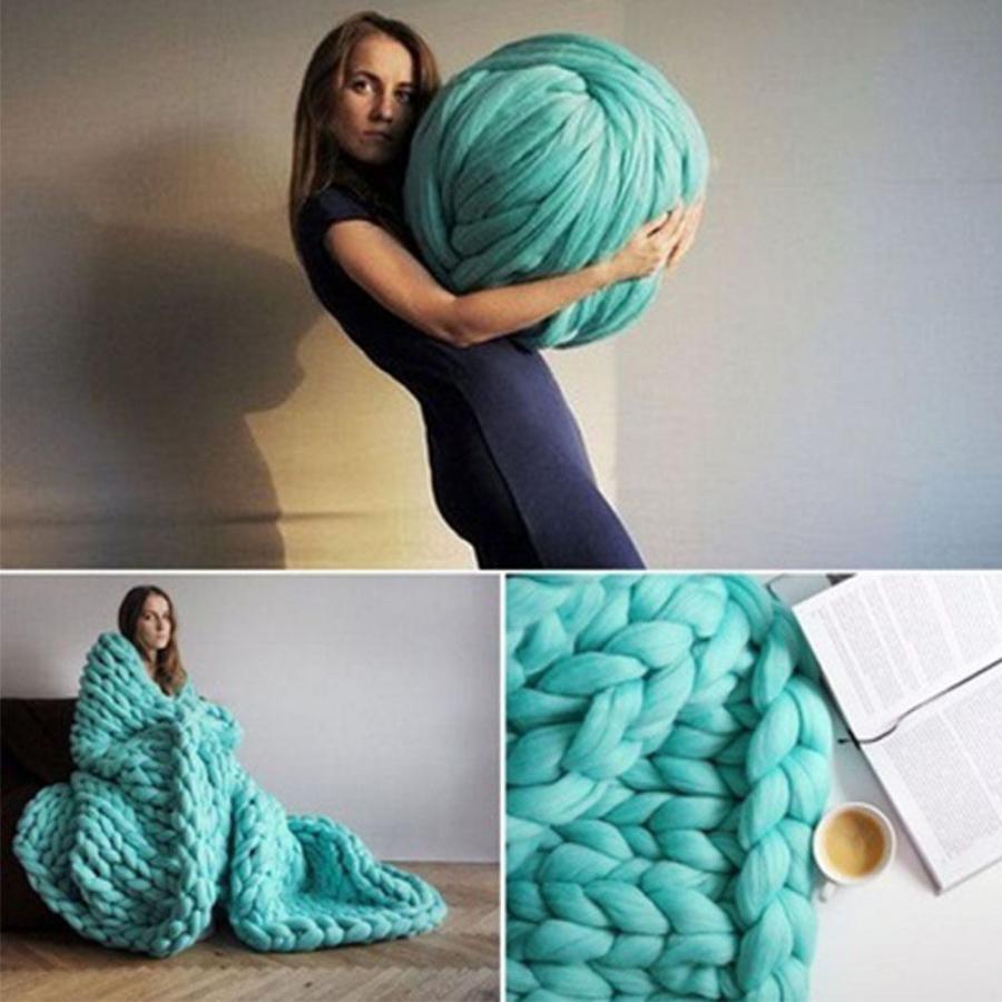 Needle Felting Wool, Wool Roving Felting Wool Yarn Roving, DIY, Craft, Scarf Hat
