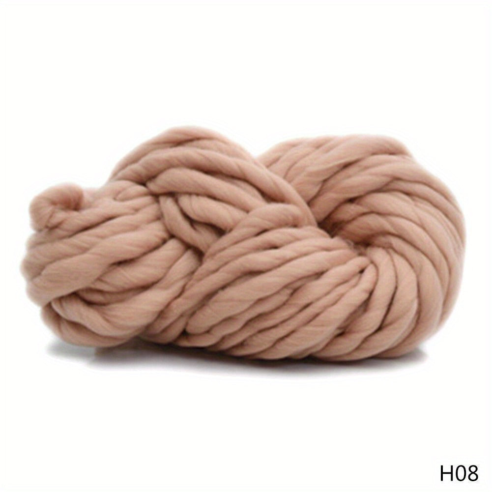 Needle Felting Wool, Wool Roving Felting Wool Yarn Roving, DIY, Craft, Scarf Hat