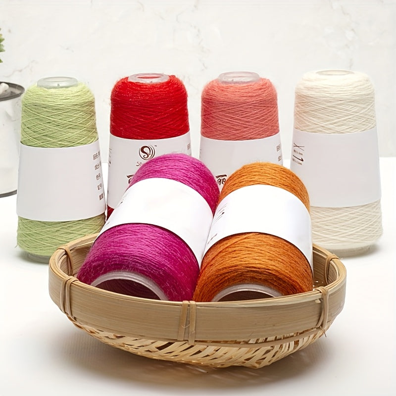 48 Merino Wool Pure Cashmere Wool Yarn Cashmere Fine Yarn Ball Hand Mixed Yarn Handmade DIY Knitted Scarf Crochet Needle Matching Line 1pc 50G Width 2.36inch Height 4.33inch